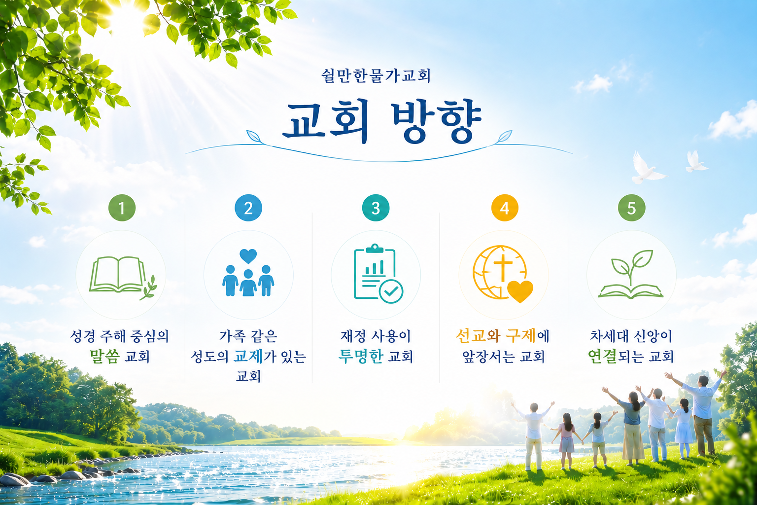 교회 방향